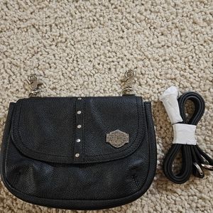 Harley-Davidson leather convertible purse